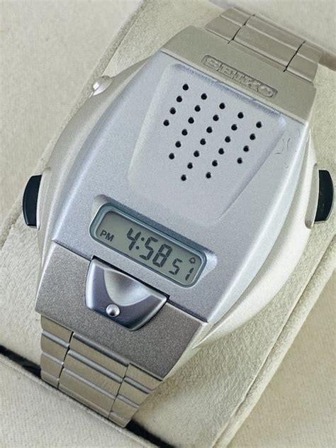 Seiko - Talking Watch - A860-4001 - Men - 1990-1999 - Catawiki