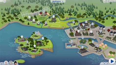 The Sims 4: Map View is getting a colorful update!