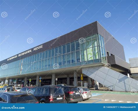 Bergamo, Italy. the Exterior of the Milan Bergamo International Airport Editorial Photography ...