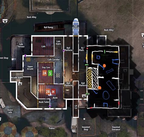 Theme Park Map Layout Rainbow Six Siege