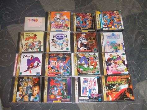 Here's my humble Japanese Sega Saturn collection : SegaSaturn