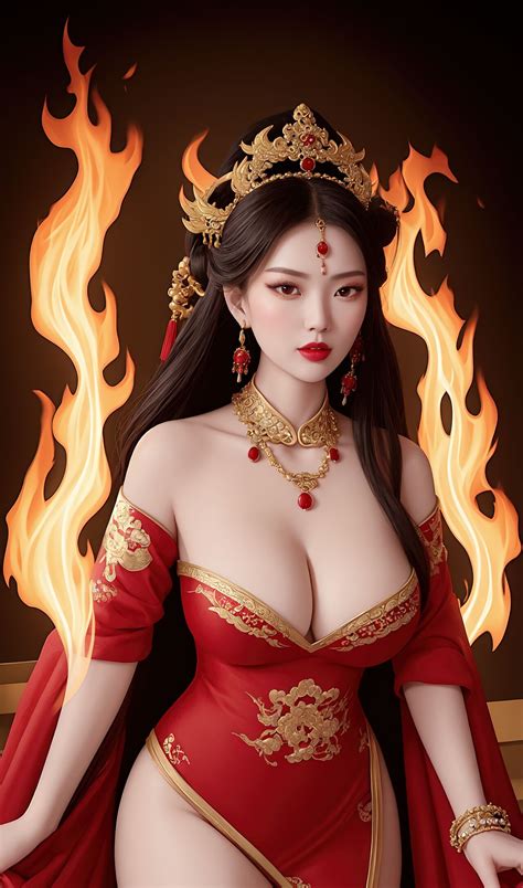 Wallpaper : ai art, AI generated, Asian, boobs, cleavage, fantasy, girl, sexy 1280x2172 - aiart1 ...