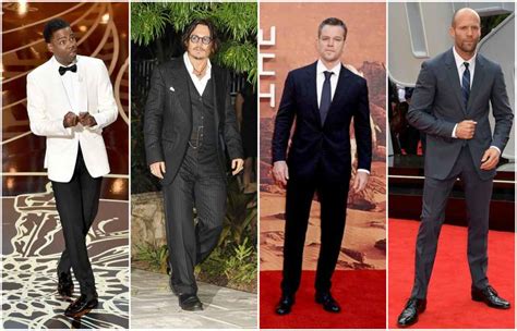 Hollywood males: tall actors from 5’7.3" (171 cm) to 5’10.8" (180 cm)