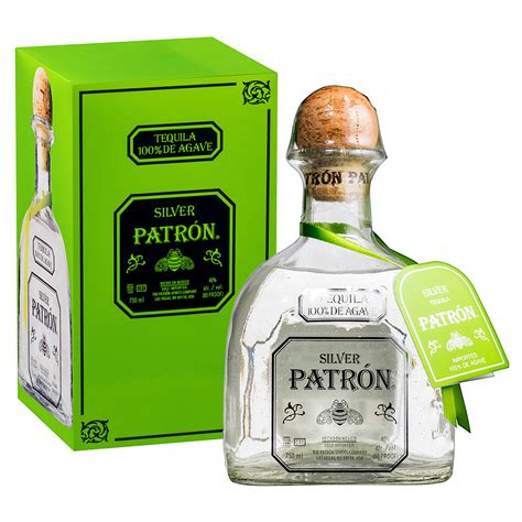 Patron Silver Tequila 375 ML - Glendale Liquor Store