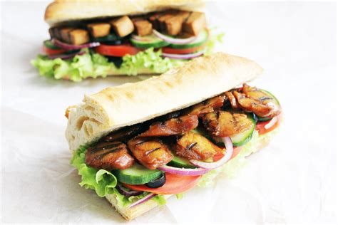 Vegan Chicken Teriyaki Sub - Cheap And Cheerful Cooking