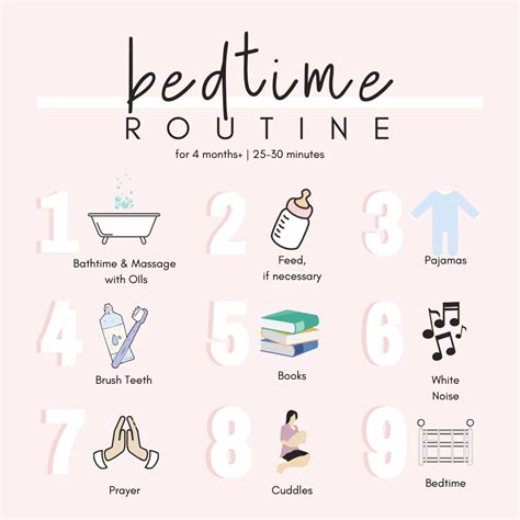 My Sweet Sleeper - Five ways to establish a bedtime routine