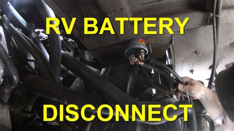 Installing Battery Disconnect Switch On Rv