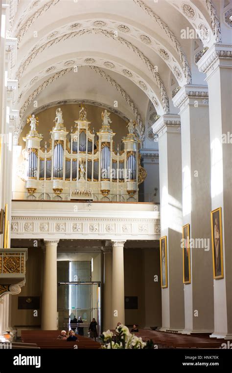 Inside the Vilnius Cathedral Stock Photo - Alamy