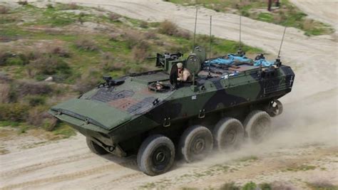 The US Marine Corps will receive a new ACV-30 combat vehicle with a ...