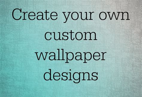 Create fresh designs for your walls with custom personalised wallpaper ~ Fresh Design Blog