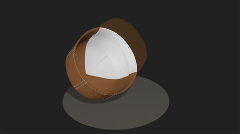 ArtStation - Brown baseball cap | Resources