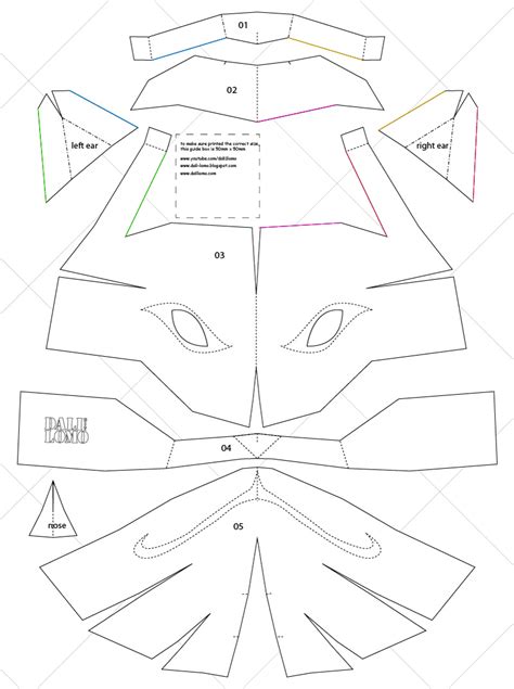 How to DIY Kakashi Anbu Mask - Cardboard Naruto Cosplay (PDF Template) #lookbook #ailookbook #4K ...