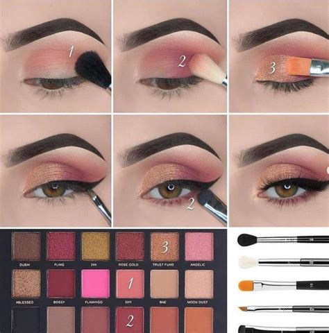 How to draw eyeshadow makeup tutorials step by step? - Lilyart | Trucco ...