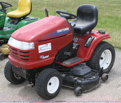 Craftsman Gt 5000 Riding Mower at Craftsman Tractor