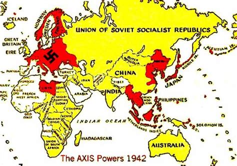 Axis Powers Ww2 Map