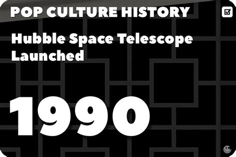 The Hubble Space Telescope Launched