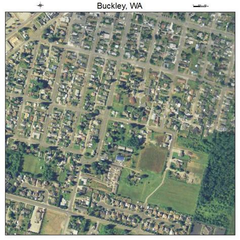 Aerial Photography Map of Buckley, WA Washington