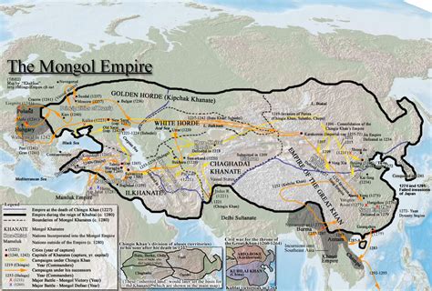 The Mongol Empire | Map Collection