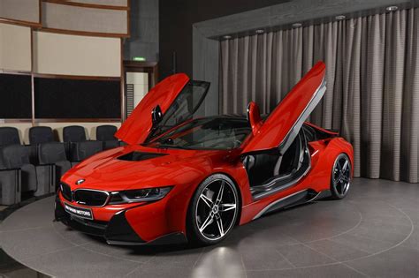 BMW i8 Protonic Red Edition Gets Upgraded in Abu Dhabi | Bmw i8, Bmw ...