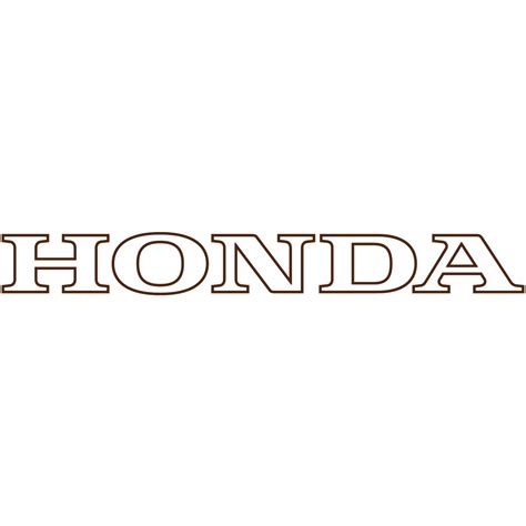 Black Honda Racing Logo