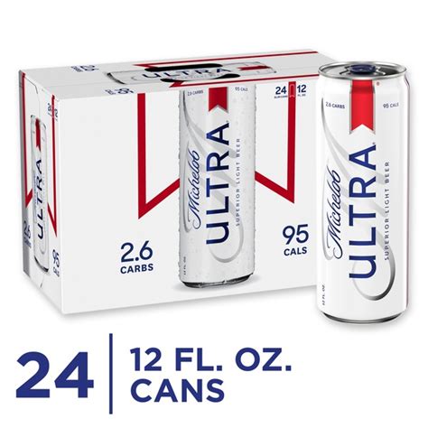 Michelob ULTRA Light Beer Cans, 24 pack | The Loaded Kitchen Anna Maria Island