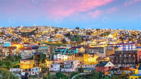 The historic quarter of Valparaiso in Chile 3178119 Stock Photo at Vecteezy