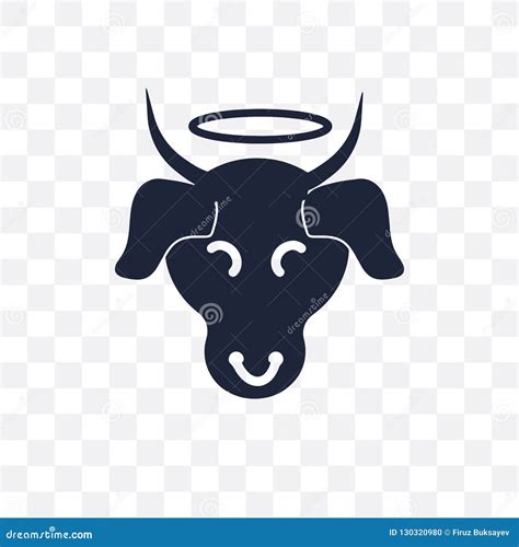 Sacred Cow Transparent Icon. Sacred Cow Symbol Design from India Stock Vector - Illustration of ...