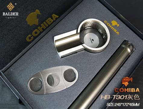 COHIBA Lighters & Smoking Accessories,Cigar Accessories,metal Cigar Cutter,Cigar scissors,cigar ...