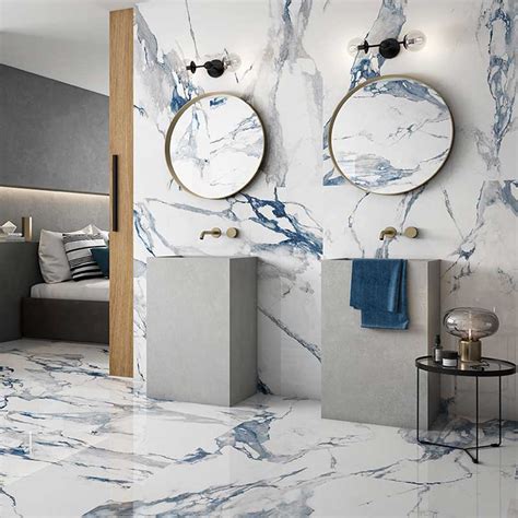 Blue Marble Floor Tile – Flooring Ideas