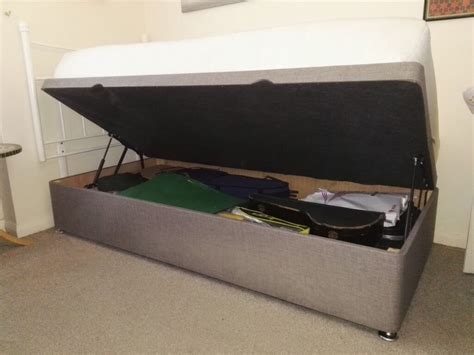 Single Ottoman Divan Bed with Mattress and Headboard | in Cliftonville, Kent | Gumtree