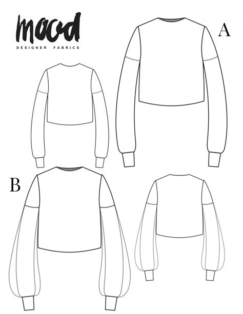 27+ Sweatshirt Sewing Pattern - SoobiaGhadir