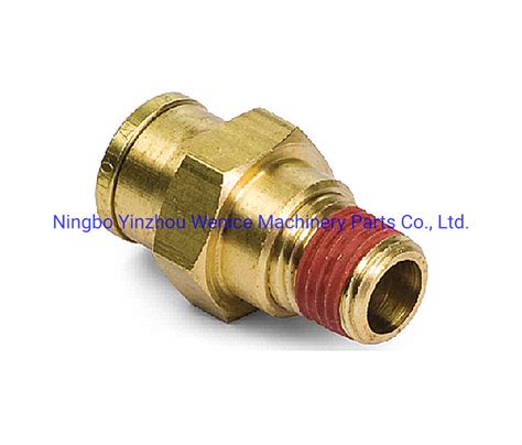 Brass Male Connector Fittings Brass Push-in Hose Fittings Brass Male Hose Fittings - Brass Male ...