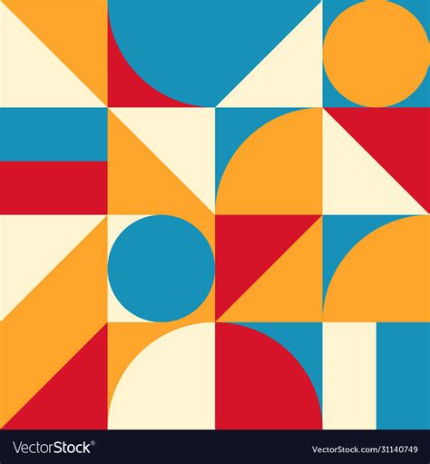 Abstract geometric pattern modern graphic design Vector Image