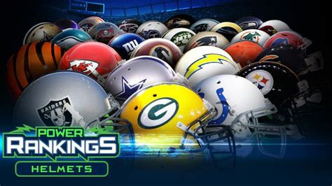 Power Rankings: Top 10 NFL helmets - AFC West- ESPN