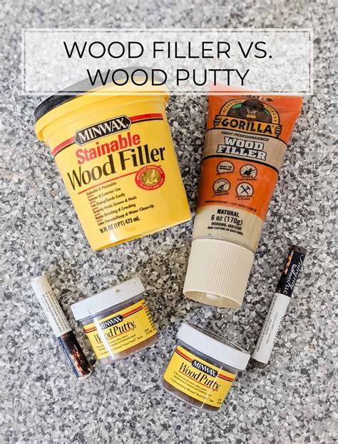 Wood Filler Vs Wood Putty - The Ultimate Guide