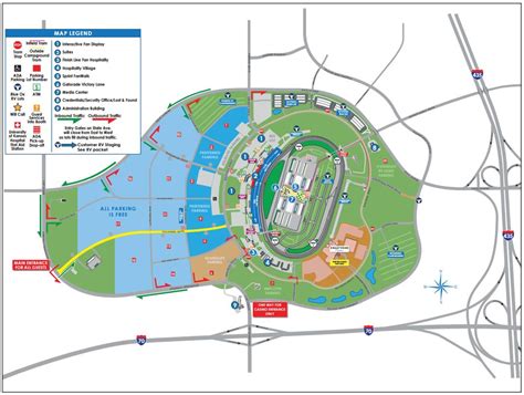 Kansas Speedway, Kansas City KS - Seating Chart View