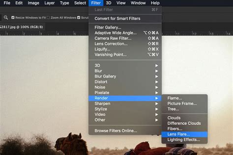 How to Add Lens Flare in Photoshop (Step by Step)