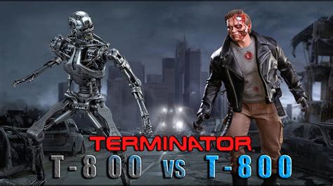 TERMINATOR - T800 vs T800 (stop motion) - YouTube