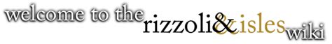 The Rizzoli and Isles Series Wiki | FANDOM powered by Wikia