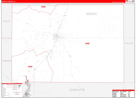 Maps of Desoto County Florida - marketmaps.com