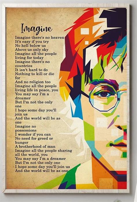 Imagine john lennon lyrics – Artofit