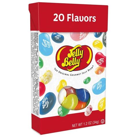 Jelly Belly 20 Assorted Flavors Jelly Beans, 1.2 oz. Box | Jelly beans, Jelly bean flavors ...