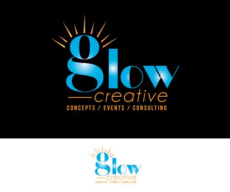 Logo Design for glow creative - concepts / events / consulting by designmind78 | Design #19374127