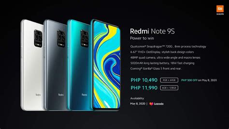 Redmi Note 9S price officially revealed » YugaTech | Philippines Tech News & Reviews