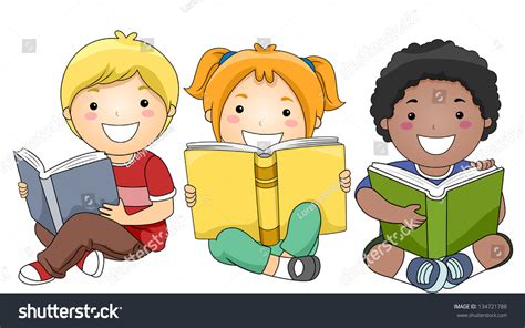 11,198 Children Reading Clipart Images, Stock Photos & Vectors | Shutterstock