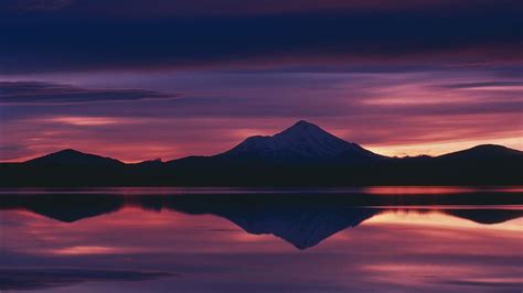 Landscape, Nature, Mountain, Sunset, Sunrise, Sunlight, Purple Mountain HD wallpaper | Pxfuel