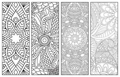 10 Best Free Printable Coloring Bookmarks For Kids Printableecom | Images and Photos finder