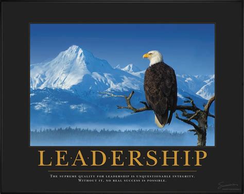 Leadership Eagle Branch Motivational Poster 734955 | Leadership Eagle | Leadership, Leadership ...