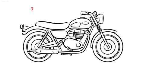 Motorcycle Drawing Ideas How to draw a Motorbike