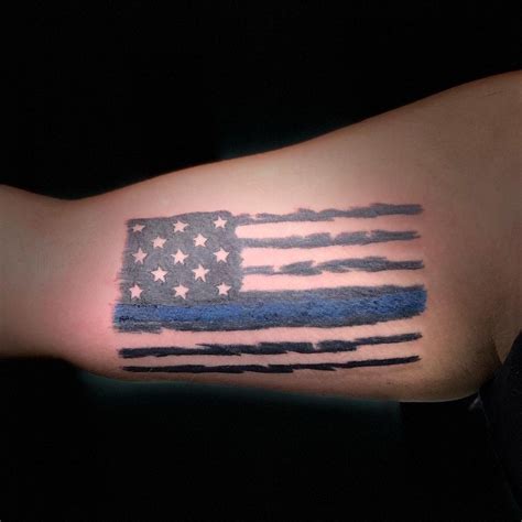 Army Flag Tattoo